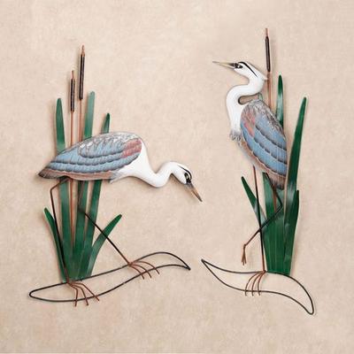 Blue Heron Wall Art Set Multi Cool Set of Two, Set...