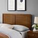 Archie Wood Headboard by Modway Wood in Black/Brown | 51 H x 56.9 W x 2 D in | Wayfair MOD-6221-WAL