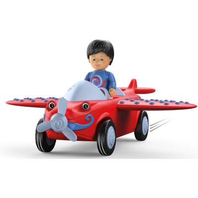 Toddys by siku Spielzeug-Flugzeug Leo Loopy, inkl. Licht und Sound rot Kinder Ab 18 Monaten Altersempfehlung