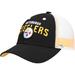 Preschool Black/White Pittsburgh Steelers Core Lockup Mesh Back Snapback Hat