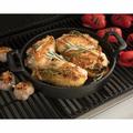 Cuisinart 10" Cast Iron Non-Stick Griddle Non Stick/Cast Iron/Seasoned Cast Iron in Black/Gray | 2 H in | Wayfair CCP-1000