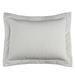 Red Barrel Studio® Abbygayle Cotton Blend Envelope Sham Cotton Blend in Gray/White | 25 H x 31 W x 0.25 D in | Wayfair