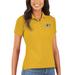 Women's Antigua Gold Green Bay Packers Legacy Pique Polo