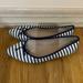 J. Crew Shoes | J Crew Striped Pointed Toe Flats | Color: Blue/Cream | Size: 7