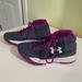 Under Armour Shoes | Girls Basketball Sneaker | Color: Gray/Purple | Size: 5.5y