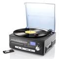 auvisio Stereoanlage MHX-550.LP Musikplayer + Digitalisierer für Schallplatten, CD, MC, MP3, USB, SD