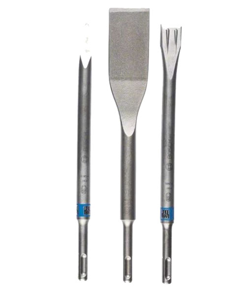 Set de 3 burins SDS Plus (BURIN+PIC+LARGE) BOSCH 2607019159