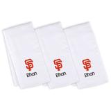 Infant White San Francisco Giants Personalized Burp Cloth 3-Pack