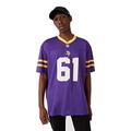 New Era Minnesota Vikings T Shirt/Tee Nfl Logo Oversized Tee Purple - XL