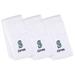 Infant White Seattle Mariners Personalized Burp Cloth 3-Pack