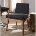 AllModern Flatiron Side Chair Wood/Upholstered/Fabric in Gray | 29.92 H x 21.46 W x 23.03 D in | Wayfair 0DE3DC2309794E6B8A66EA11BB174456