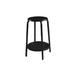 17 Stories Stationary Steel Stool Metal in Black | 24 H x 12 W x 12 D in | Wayfair B6C35F41328141659BD26225E3F37816