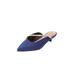 Women's The Bette Slip On Mule by Comfortview in Evening Blue (Size 7 M)