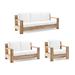 St. Kitts Seating Replacement Cushions - Right-facing Chair, Solid, Rumor Vanilla Right-facing Chair, Standard - Frontgate
