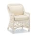 Hampton Dining Replacement Cushions - Dining Arm Chair, Solid, Rumor Vanilla, Standard - Frontgate
