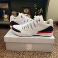 Nike Shoes | Nib Nike Rodger Federer Air Jordan Mens Shoes 15 | Color: Black/Red | Size: 15