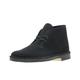 Clarks Men's Desert Chukka Boot, Black Suede 1, 11 UK