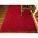 Red 3 in Indoor Area Rug - Latitude Run® Shag Area Rug Polyester | 3 D in | Wayfair 327A1276255E4850BAD92B1E755F1EE0