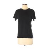 Express Short Sleeve Top Black Crew Neck Tops - Women's Size X-Small