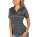 Women's Antigua Charcoal Bowling Green St. Falcons Compass Polo