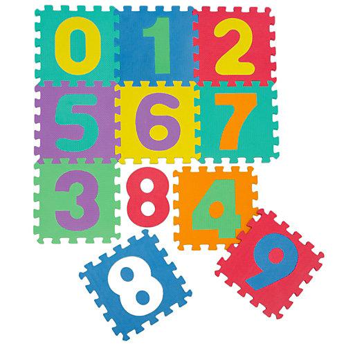 Baby Puzzlematte mit Zahlen Bunt mehrfarbig