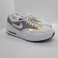 Nike Shoes | Nike Air Max 1 Womens Running Trainer Shoe | Color: White | Size: 8.5