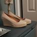 J. Crew Shoes | J.Crew Espadrilles | Color: Cream | Size: 7.5