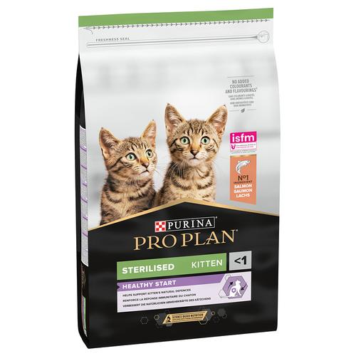 2 x 10 kg Purina Pro Plan Sterilised Kitten Reich an Lachs Trockenfutter Katze