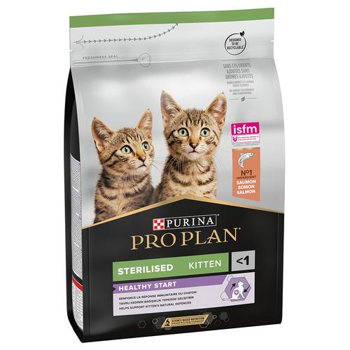 3 kg Purina Pro Plan Sterilised Kitten reich an Lachs Trockenfutter Katze
