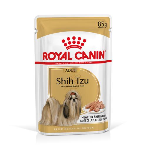 24 x 85 g Royal Canin Breed Shih Tzu Adult Mousse Nassfutter Hund