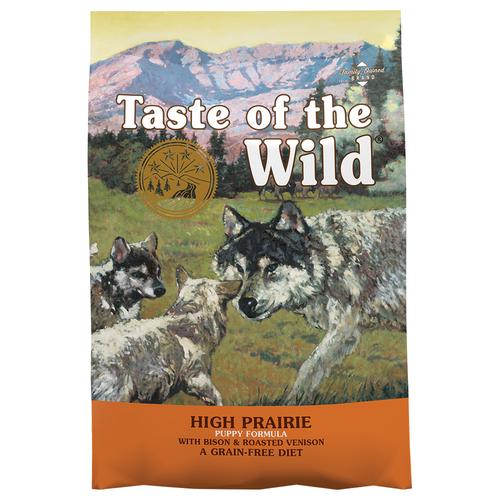 2 x 12,2kg High Prairie Puppy Taste of the Wild Hundefutter trocken