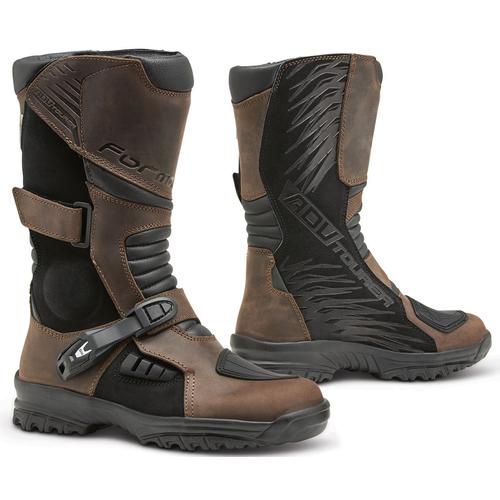 Forma ADV Tourer Dry Motorradstiefel, braun, Größe 43