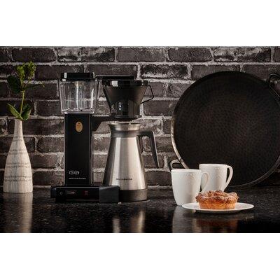 Moccamaster KBT 10-Cup Coffee Maker Metal in Black | 15.25 H x 6.75 W x 11.5 D in | Wayfair 79114