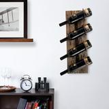 Twine Corvalis Wall Bottle Rack, Wood | 6.79 H x 20.54 W x 4.42 D in | Wayfair 2741