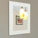 Wade Logan® Dematteo Delta Modern & Contemporary Mirror in White | 32.5 H x 26.5 W x 0.75 D in | Wayfair 42D0C0F5407246F4A6A726441E23A9A0