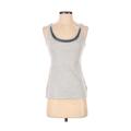 Gap Sleeveless Top Gray Marled Scoop Neck Tops - Women's Size X-Small