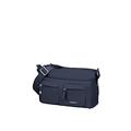 Samsonite Move 3.0 - Schultertasche M mit 2 Fronttaschen, 28 cm, Blau (Dark Blue)