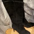 Coach Shoes | Coach Size 9 Suede Boots | Color: Black | Size: 9