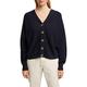 ESPRIT Women's 990EE1I313 Cardigan Sweater, 400/NAVY, S Regular