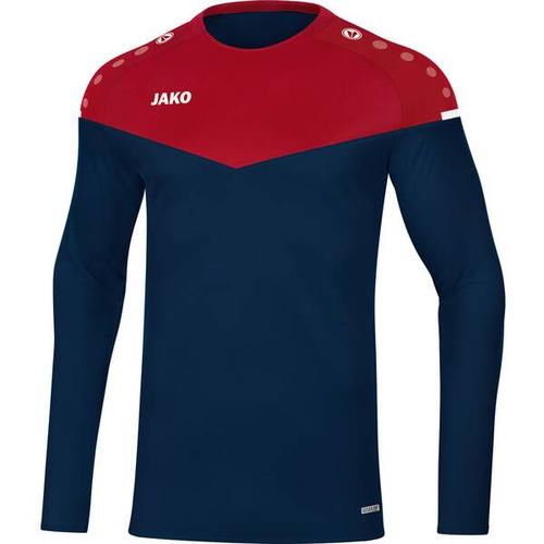 JAKO Herren Sweat Champ 2.0, Größe S in marine/chili rot