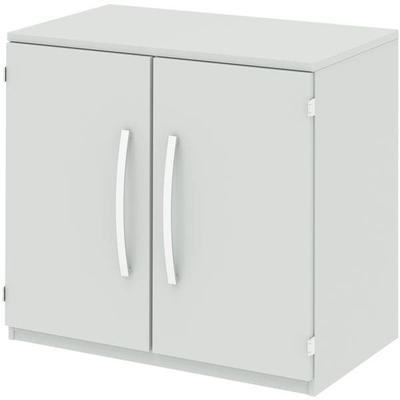 röhr Aktenschrank »Techno« 2 OH breit grau, 80x76.5x43 cm