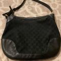 Gucci Bags | Gucci Black Gg Shoulder Bag | Color: Black | Size: Os