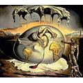 Salvador Dali Geopoliticus Child Watching - Film Movie Poster - Best Print Art Reproduction Quality Wall Decoration Gift - A0 Poster (40/33 inch) - (119/84 cm) - Glossy Thick Photo Paper