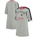 Women's G-III 4Her by Carl Banks Heathered Gray New England Patriots Turnover Tee Dress
