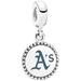 Women's Pandora Oakland Athletics Color Dangle Charm