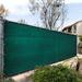 ColourTree 8'H Customize Fence Privacy Screen Windscreen Fabric Cover | 96 H x 732 W x 1 D in | Wayfair ctm8' x 61'Green
