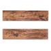 Gracie Oaks Carbonville 2 Piece Poplar Solid Wood Floating Shelf Wood in Brown | 1.38 H x 24 W x 8 D in | Wayfair 1FA80F7AF760421E94BA718E101A643B