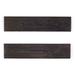 Gracie Oaks Carbonville 2 Piece Poplar Solid Wood Floating Shelf Wood in Black | 1.38 H x 48 W x 8 D in | Wayfair D9B56CE4B9714B2AAACF68707A29C2C5