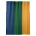 ArtVerse Utah Basketball Striped Blackout Rod Pocket Single Curtain Panel Polyester in Green/Blue/Navy | 87 H in | Wayfair NBS376-SOCB58