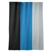 ArtVerse Orlando Basketball Striped Blackout Rod Pocket Single Curtain Panel Polyester in Gray/Green/Blue | 87 H in | Wayfair NBS296-SOCB58